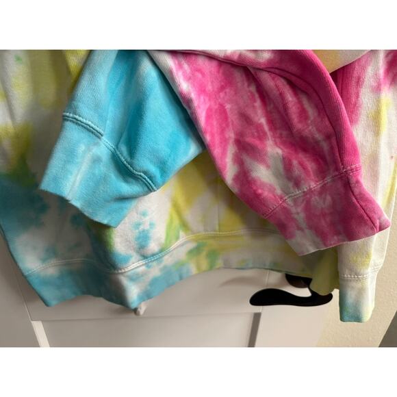 Virtual Apparel “I Am Kenough” Hoodie XL – Tie Dye Rainbow Sweatshirt - Picture 2 of 5